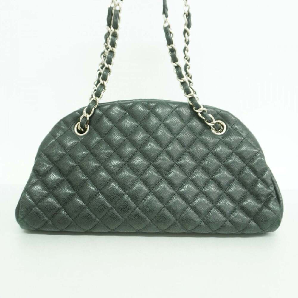CHANEL Black Caviar Leather Shoulder Bag - Picture 9 of 9
